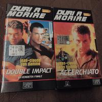 Videocassette VHS Collezione Jean Claude Van Damme