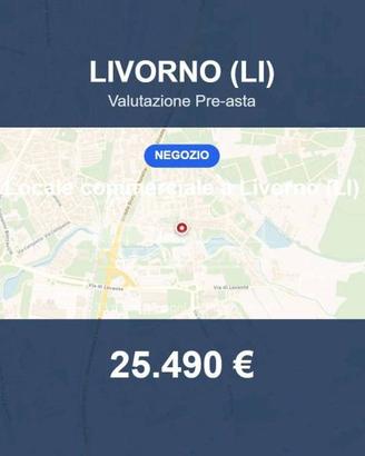 Immobile in asta di 33 m² a Livorno