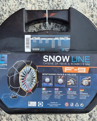 Catene da neve SNOW LINE F-9 a rombo 9mm