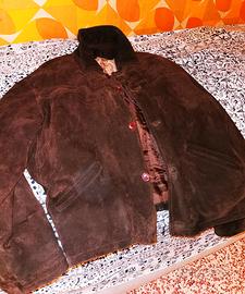 GIUBBOTTO SCAMOSCIATO MARRONE