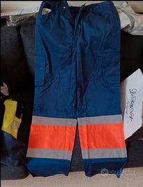 4 Pantaloni da lavoro taglia: (1 L) e (3 XL)