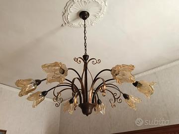 Lampadario e abatjour 