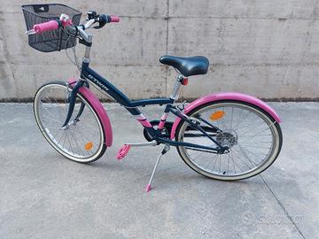 Bicicletta Decathlon 24" ragazza