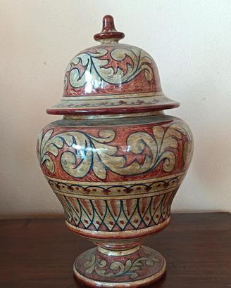  Vaso con coperchio "Biagioli Gubbio"