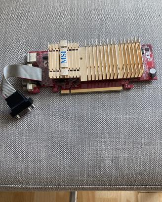 Scheda video pci express MSI  nx7300