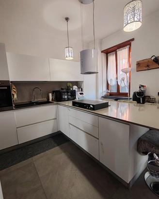 Cucina con penisola