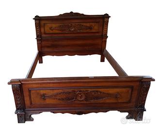 Letto fattura artigianale vintage anni 60