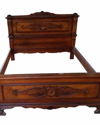 Letto fattura artigianale vintage anni 60