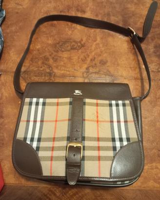 Borsa Burberry tracolla vintage originale