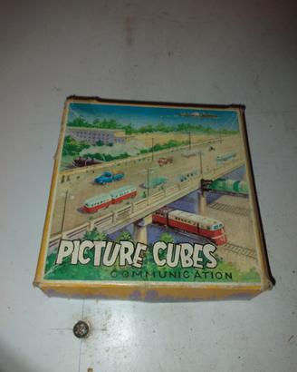 Puzzle Cubi Picture Cubes Vintage Anni 70