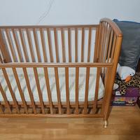 lettino Pali conpleto di materasso