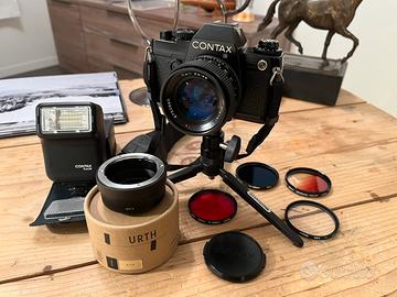 Contax 139 Quartz con Carl Zeiss 50mm f1.4