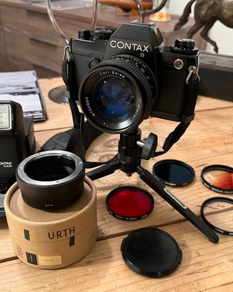 Contax 139 Quartz con Carl Zeiss 50mm f1.4