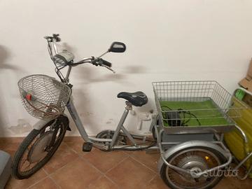 Bici a tre ruote eletrrica