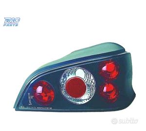 FANALI PER PEUGEOT 106 96-04 FONDO NERO A