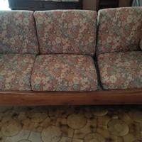 Antico letto divano a barca stile impero