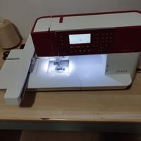 macchina  da cucire e ricamatrice