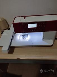 macchina  da cucire e ricamatrice