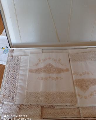 Lenzuolo in pizzo