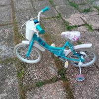 BICI BAMBINA FROZEN RUOTE DA 16" SELLA NUOVA