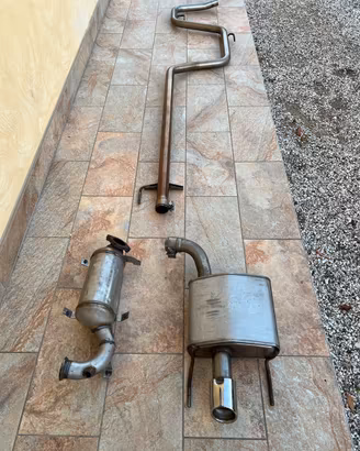 Marmita Alfa romeo 159 ti originale
