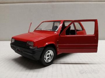 Renault Super 5 Polistil 1/25 - Miniature Die-cast Métal - Occasion