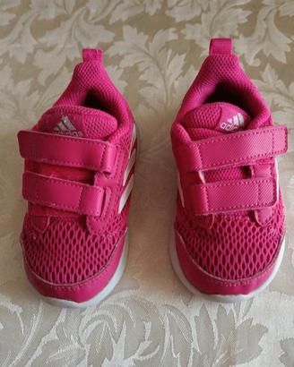 scarpe bambina Adidas rosa MIS 22 buono stato 