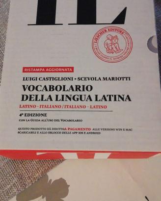 Vocabolario della lingua latina