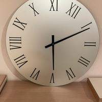 orologio in vetro opaco