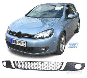 GRIGLIE PARAURTI VOLKSWAGEN VW GOLF 6 08-12 NERO