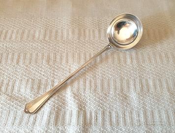 Mestolo brodo linea San Marco in Alpacca argentata