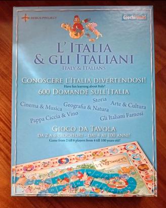 Gioco da Tavolo Italia e gli Italiani Giochi Uniti