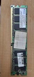 ram DDR1  PC3200U 512 MB CL3