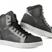 Scarpa pelle estiva traforata moto eleveit freedi