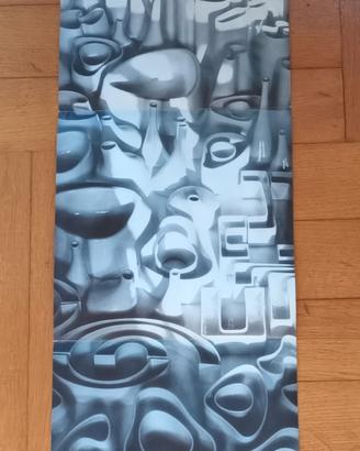 Locandina mostra di Mangiarotti 