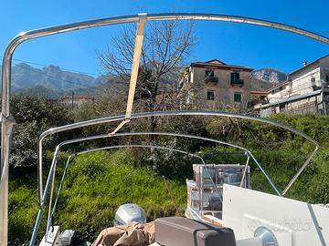 Roll bar/tendalino per barca