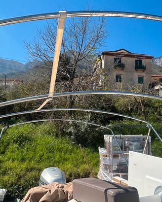 Roll bar/tendalino per barca
