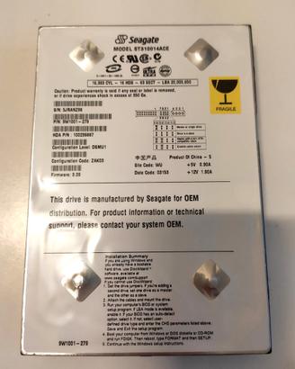 HD Hard Disk XBOX Classic originale