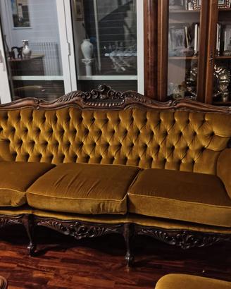 Elegante Salotto d'Epoca Stile Luigi XV