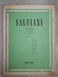 Salviani studi per saxofono tratti dal metodo per