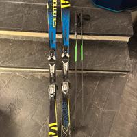 Salomon 180 cm PowerlineR19 e racchette Head 135cm
