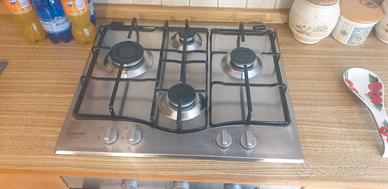 piano cottura 60cm 4 fuochi gas