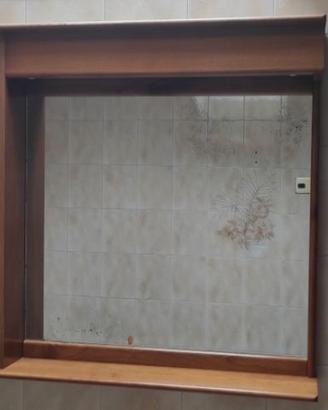 Mobile bagno in legno