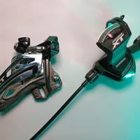 Deragliatore Shimano XT 3v