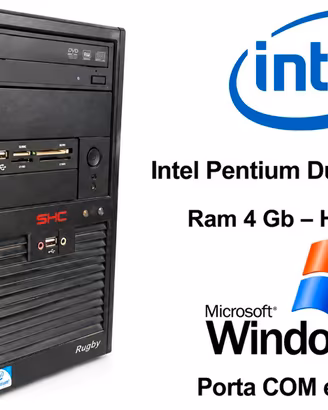 PC Intel Dual Core E5700 4Gb 500Gb Intel DG41 XP