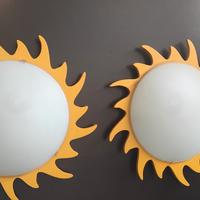 coppia lampade a parete cameretta bimbi