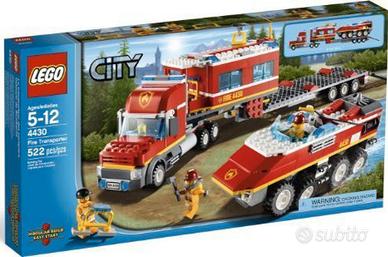 Lego originali 4430 7206 60003 lotto pompieri