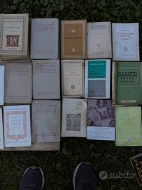 Lotto libri scolastici e classici latini anni 40/7