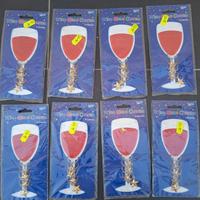 Charm da bicchieri vino 8 Confezioni lotto set 