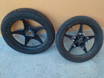 gomme e cerchi Aprilia rs 50 